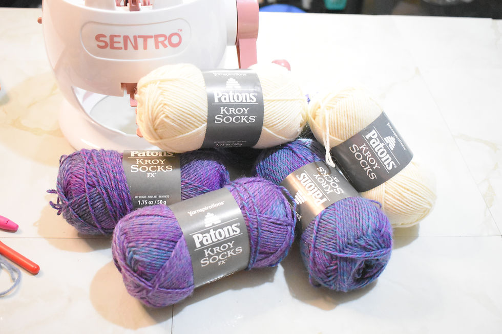 Ideal Yarns for Sentro Knitting Machine： From Beginners to Experts