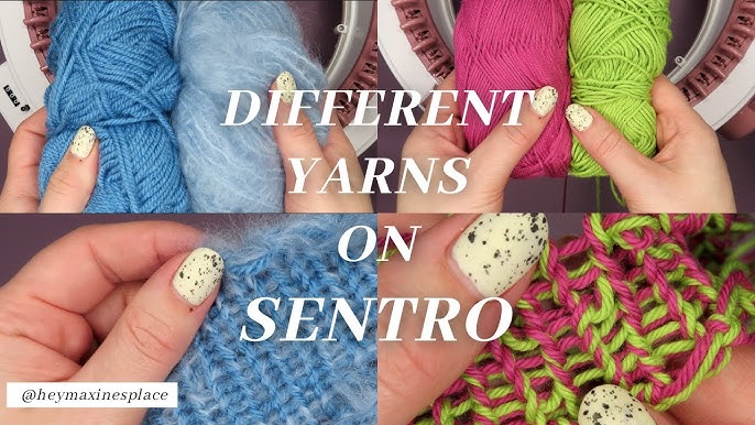 Ideal Yarns for Sentro Knitting Machine： From Beginners to Experts