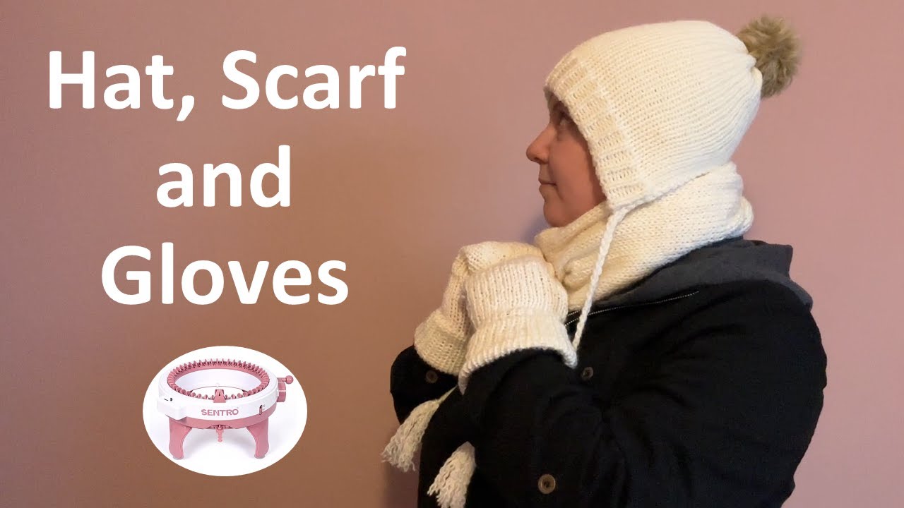 Free Sentro 48 Knitting Machine Patterns： Beanies, Scarves & More