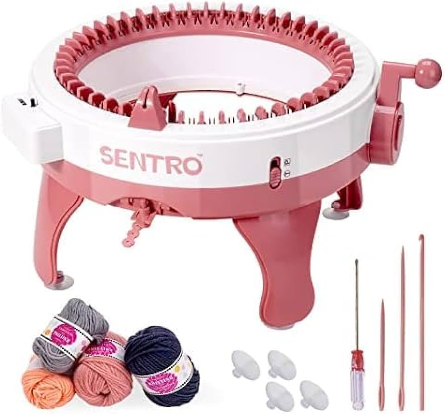 Sentro Knitting Machine 48： Create Stunning Beanies, Scarves, and More Effortlessly