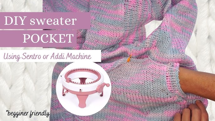 Create Stunning DIY Projects with the SENTRO Knitting Machine – Beginner Friendly!