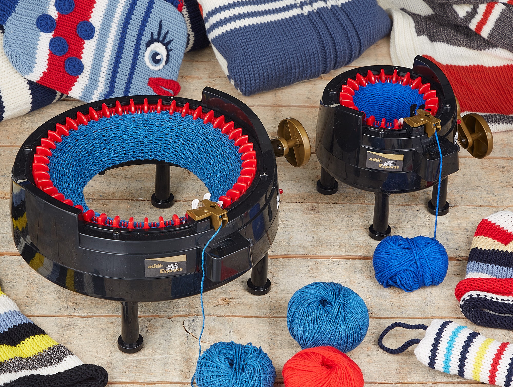 Create Large Knitted Pieces with the Addi Express King Knitting Machine